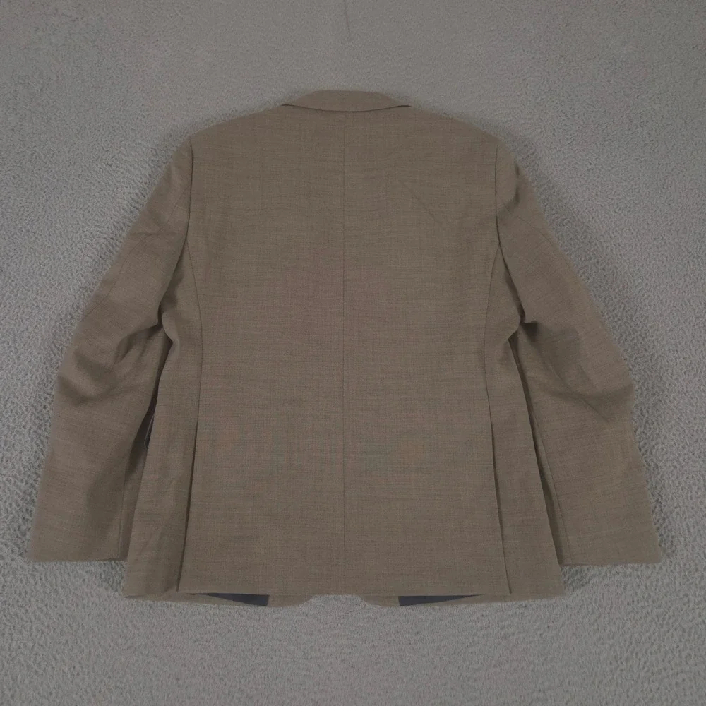 Tommy Hilfiger Blazer Mens 40 Short Wool Blend Stretch Two Button Sport Coat
